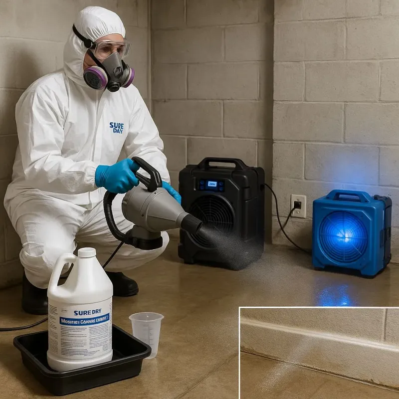Sanitization and Odor Removal process in Port Orange, FL